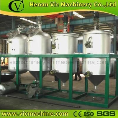 Oil crop seed oil production line