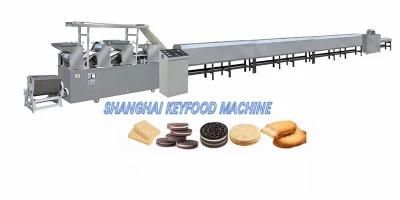 Automatic Cream Filling Small Biscuit Sandwiching Machine