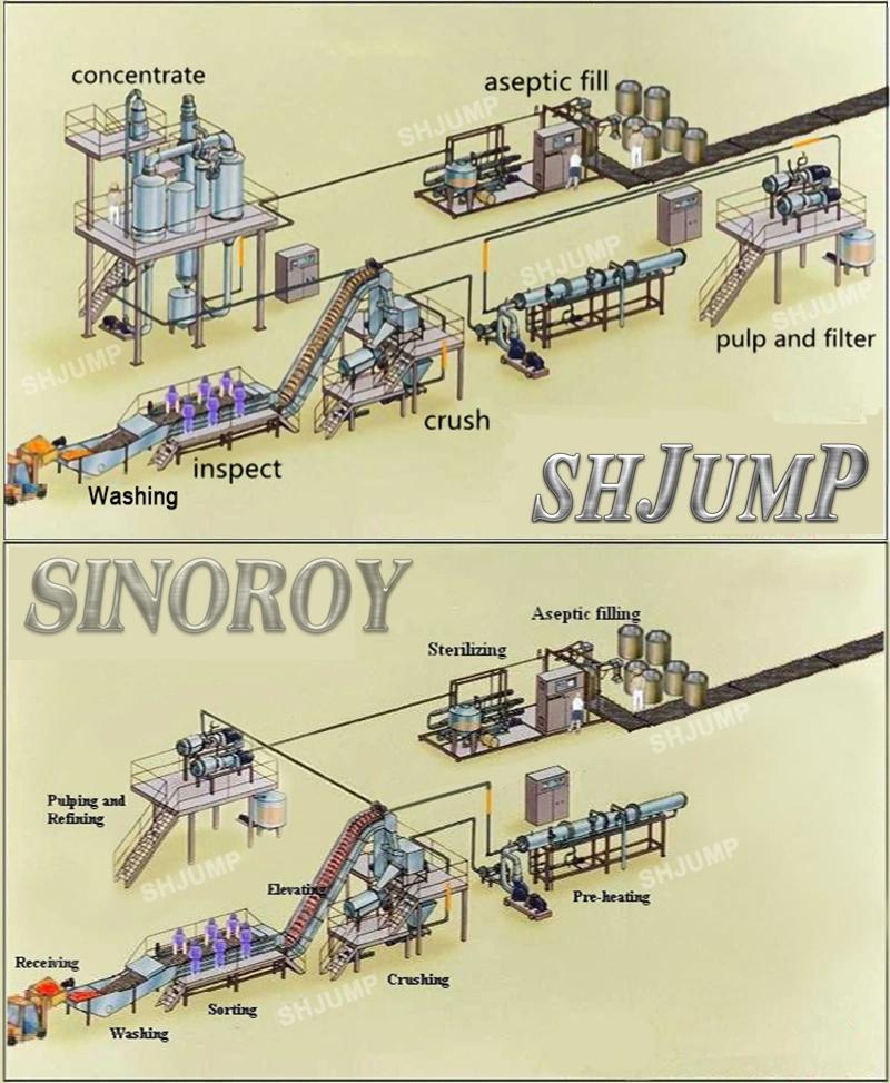 Professional Manufacture Guava Sauce Production Line/Guava Sauce Processing Plant for Sale