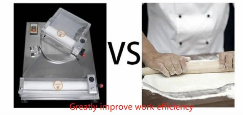 Commercial Automatic Pizza Dough Roller Sheeter Forming Making Machine for Restaurant