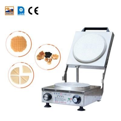 Small Unbonded Golden Ice Cream Cone Oven Cone Machine, Manual Control of Timing and ...