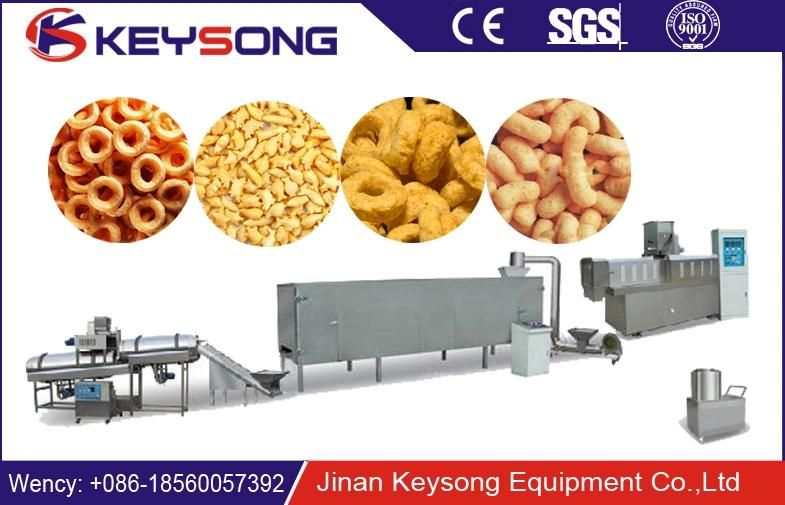 Automatic Hot Selling Core Filled Puffed Corn Rice Snack Food Machine