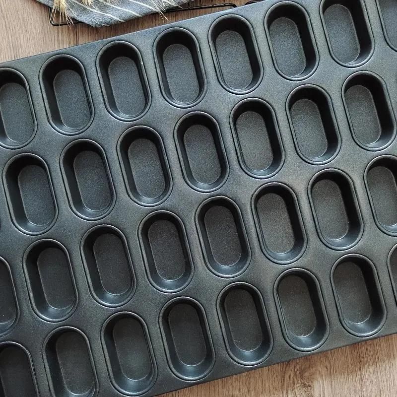 4*9cups Mushroom Cake Molds Tray Aluminum Steel Commercial Bakeware