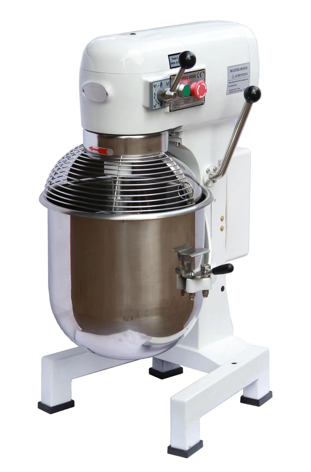 Hongling Bakery Machine 30L 7kg Planetary Food Mixer with Meat Mince