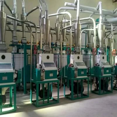 Popular 50t/24h Maize Mill Machine with Best Price