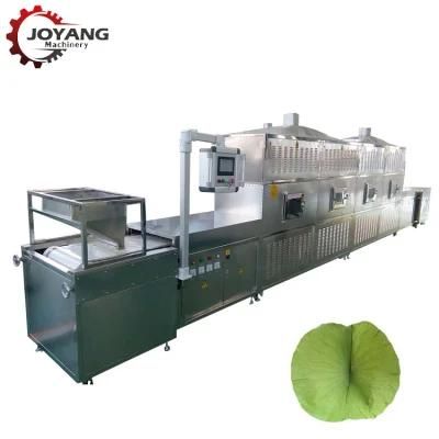 Microwave Herb Dryer Lotus Leaf Tea Drying Equipment