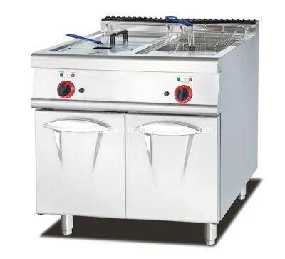 Verticle Electric Deep Chicken Fryer (2-Tank, 4-Basket)