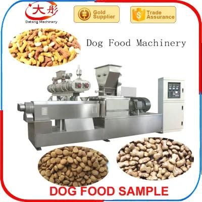 Pet Food Extruder Dry Dog Food Pellet Making Machine