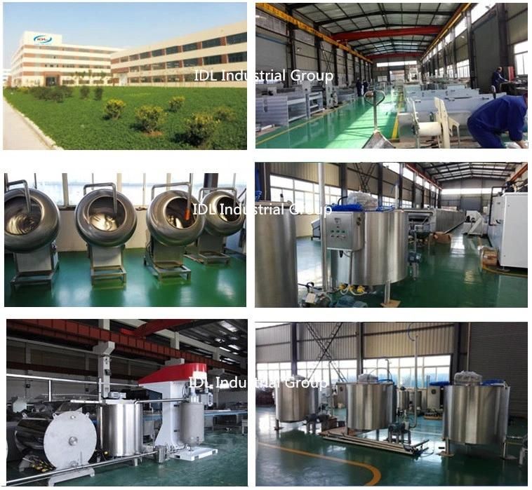 Fully Automatic Chocolate Enrobing Machine Chocolate Enrober Snack Food Equipment