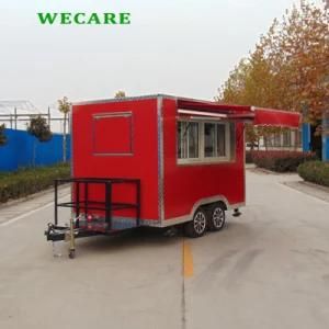Electric Mobile Food Van with Lifted Window