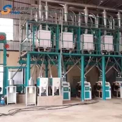 Corn Wheat Milling Machine Price Maize Flour Milling Machines and Packaging