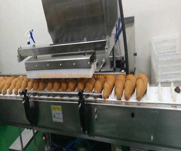 Full Automatic Filled Croissant Production Line /Croissant Filling Machine/Croissant Production Line with Stuffing Fillings