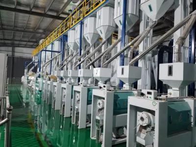 Complete Rice Production Line Complete Set of Rice Milling Machine