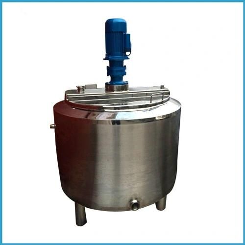 CE Certificate Steam Electric Heating Reaction Mixing Tank for Food Industry