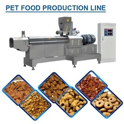 Automatic Pet Food Extrusion Machine Floating Fish Feed Pellet Machine Dry Dog Food ...
