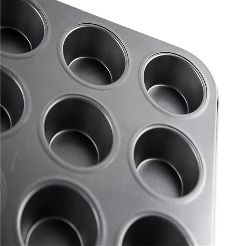 Rk Bakeware China- Silicone Glazed Muffin Cupcake Tray for Wholesale Bakeries