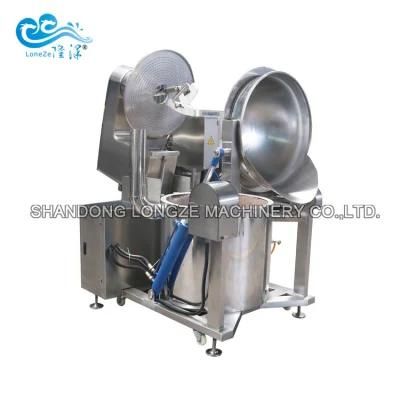 Professional Super Capacity Gas Fired Commercial Popcorn Machine for Mushroom Ball Shape ...