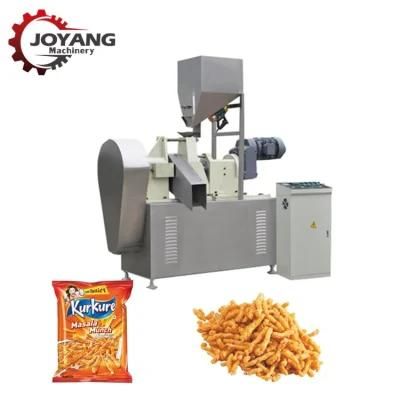 Corn Grits Puff Culrs Snack Extruder Snack Food Production Machinery Fried Cheeots Nik ...