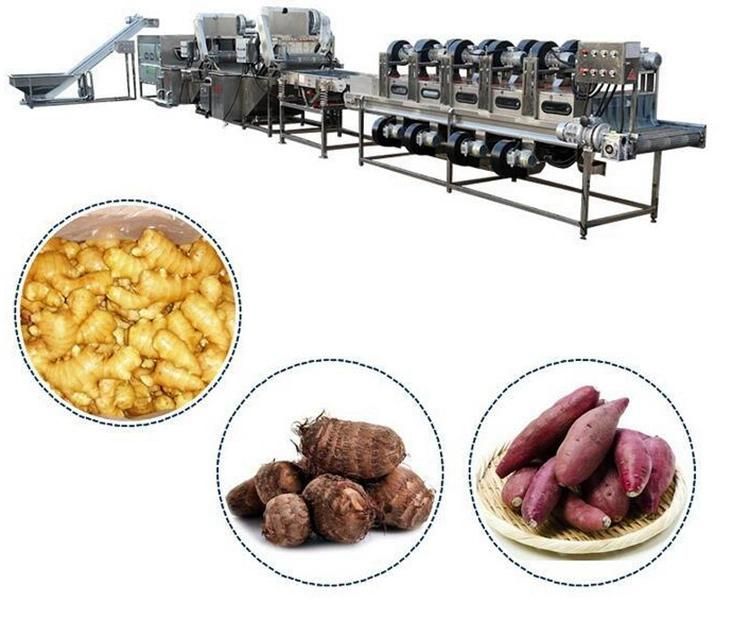 Industrial Use Air Bubble Leafy Lettuce Vegetable Washing Machine