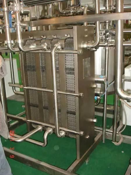 Milk Yogurt Juice Stainless Steel Heating Exchanger