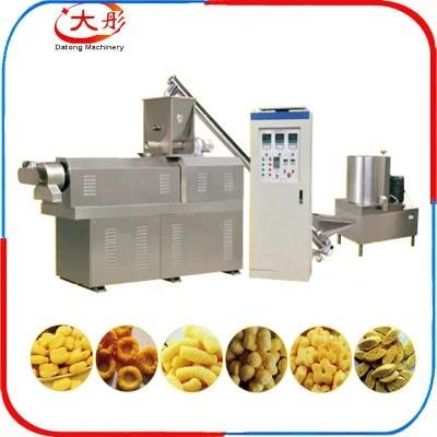 Puffed Corn Snack Twin Screw Food Extruder
