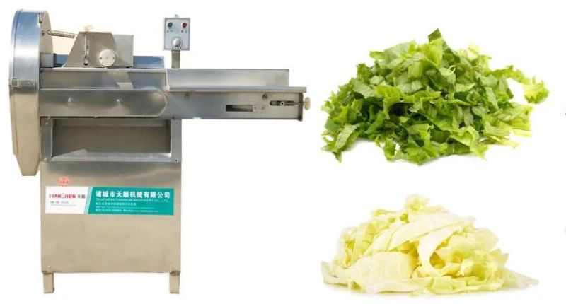 Spinach Slicer Vegetables Leaves Cutting Machine