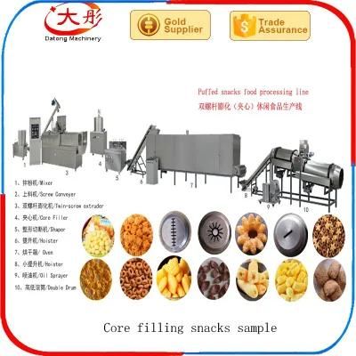 Automatic Core Filling Food Extruder Jam Core Filling Snack Machine
