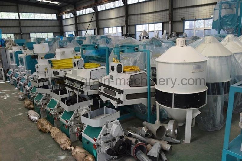 ISO Flour Mill Machine Rice Corn Wheat Flour Mill Machine