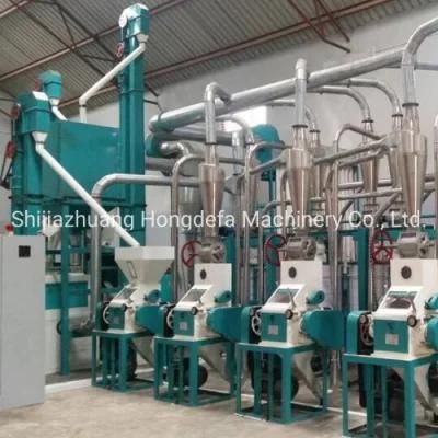 Flour Mill 10t 20t 30t 50t 100t Maize Flour Milling Machine