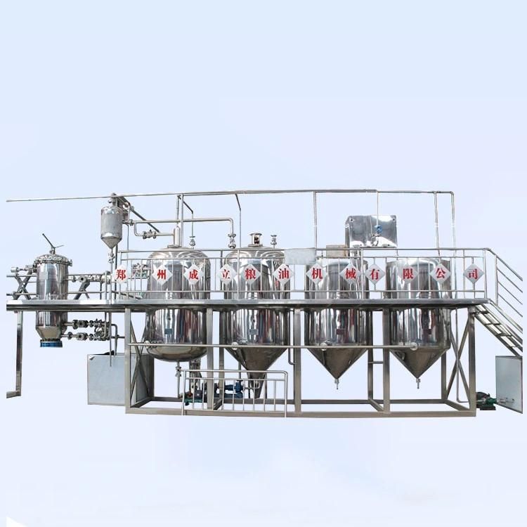 25tpd Crude Oil Refinery an Edible Oil Crude Refining Plant