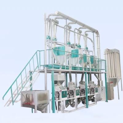 Complete Set Corn Maize Flour Mill Milling Machines From Manufacture 2020