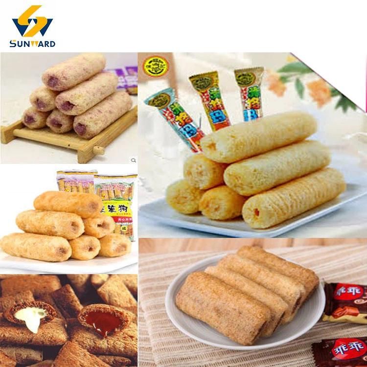 Puff Corn Snack Food Extruder Machine Core Filled Snack Extruder