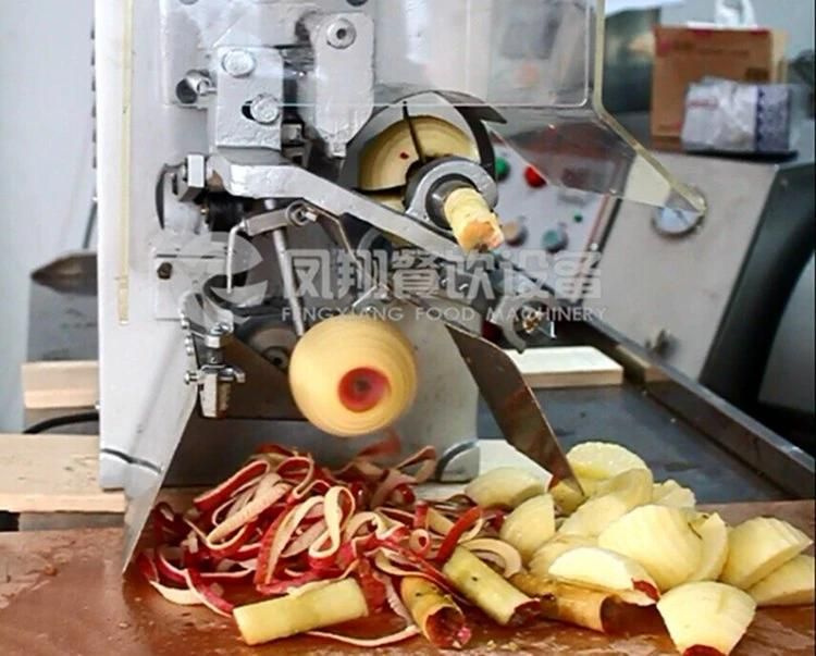 Chinese Commercial Automatic Electric Apple Peeler Corer Slicer