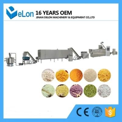 Hot Sale Bread Crumbs Making Machine Industrial Bread Crumbs Snack Food Production Line