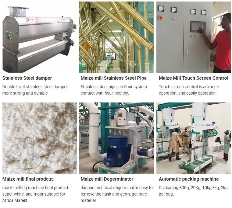 Zimbabwe Maize Milling Machines Maize Flour Grits