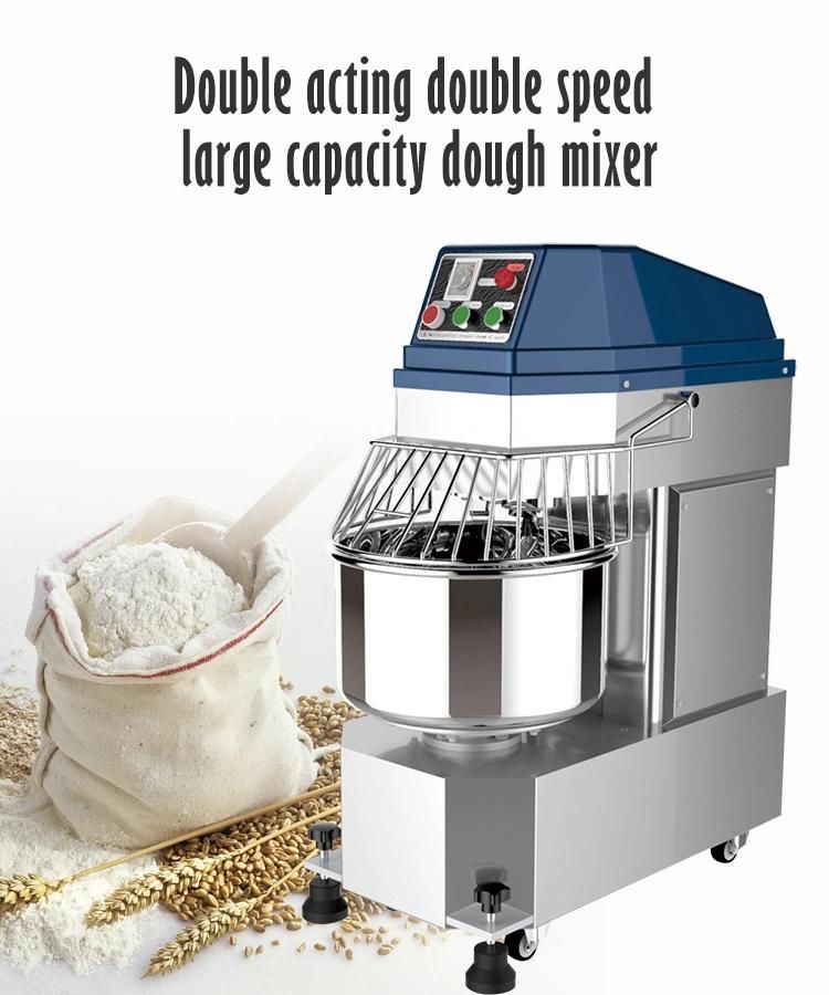 Bakery Dough Kneading Machine Timed Control Dough Mixer