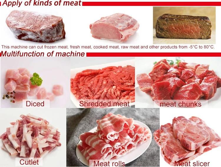 Commercial Small Meat Dicing Cube Cutting Dicer Cuber Machine