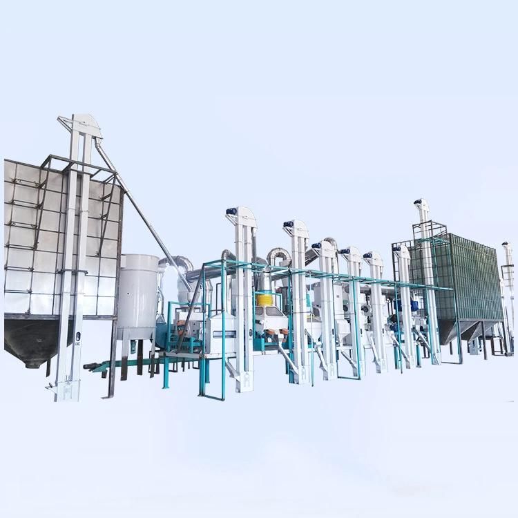 New Type Grain Processing Plant Fully Automatic Rice Peeling Machine