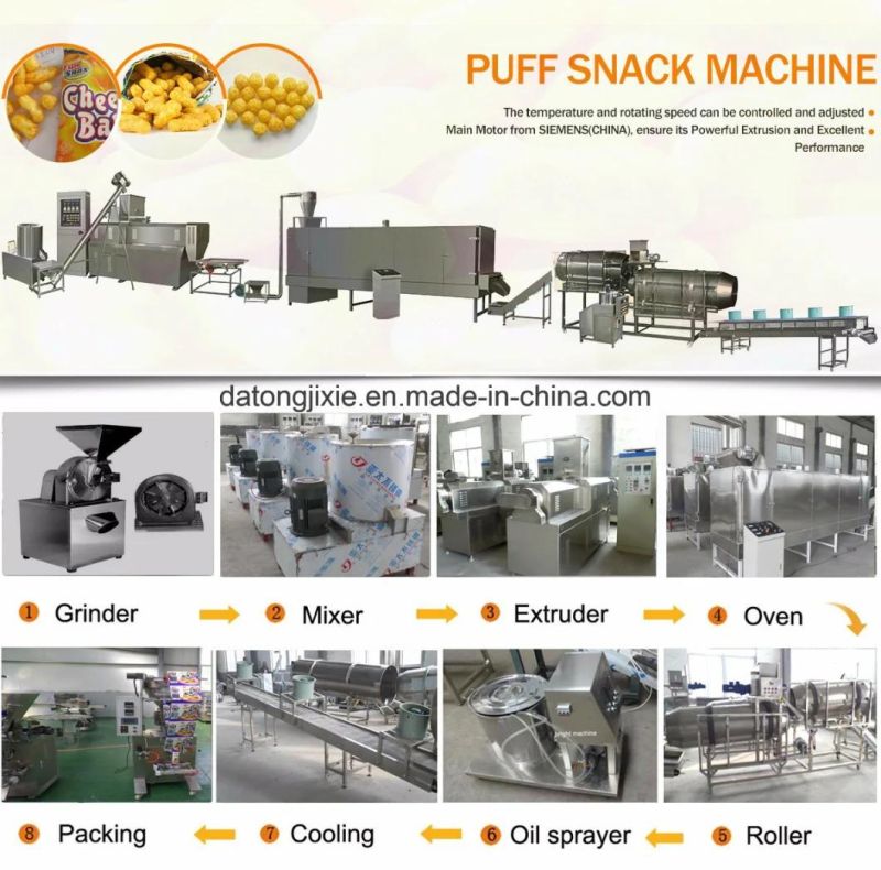 Corn Puffed Ball Snacks Food Making Machine Corn Snacks Food Extruder
