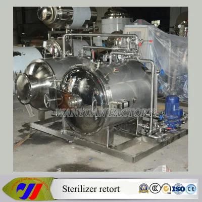 Canned Fish Sterilizer Glass Jar Sterilizer Retort