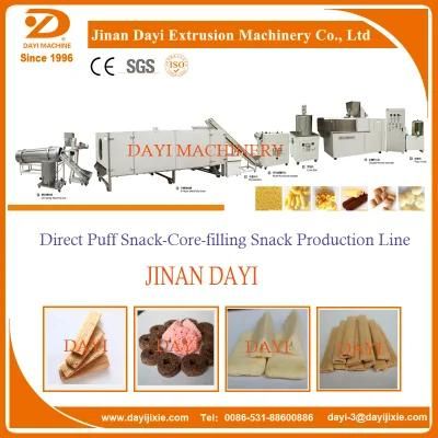 Inflated Puff Snack Food Processing Equipment and Making Machine Extruder