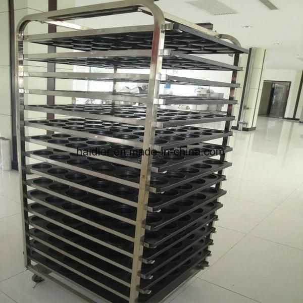 Stainless Steel Tray Trolley Cake Trolley for Rotary Oven