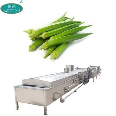 Hot Water Leafy Green Vegetable Steam Okra Blancher