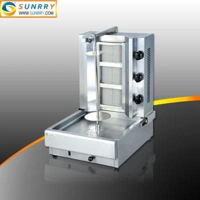 High Quality Gas 3 Burners Shawarma Grill Shawarma Machine