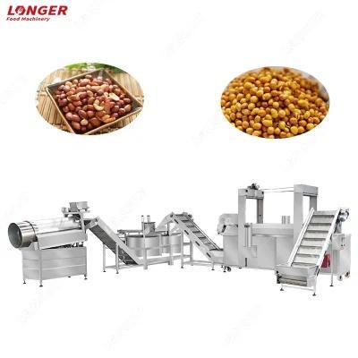 Round Pot Frying and Deoil Machine Peanut Frying Machine Price Line Soybean Cashew Fry ...