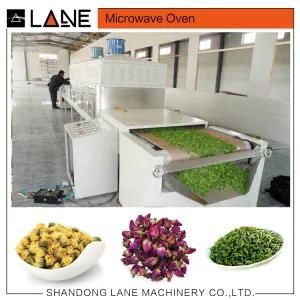 Tunnel Type Industrial Microwave Moringa Leaf Drying/ Tobacco Leaf Dryer Drying Machine
