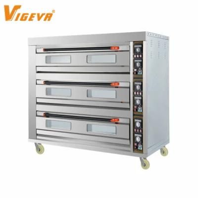Commercial Electric 1 2 3 Deck Oven Baking Cake Bakery Machines Bakery Equipment Loaf ...
