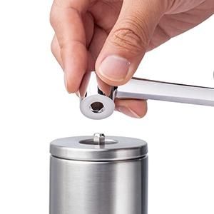 Mini Single Dose Spices Mill Niche Zero Price Portable Burr Hand Industrial Commercial Manual Coffee Grinder with Ceramic Burrs