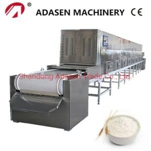 High Quality Tunnel Type Microwave Drying and Sterilizing Machine for Sanchi Powder