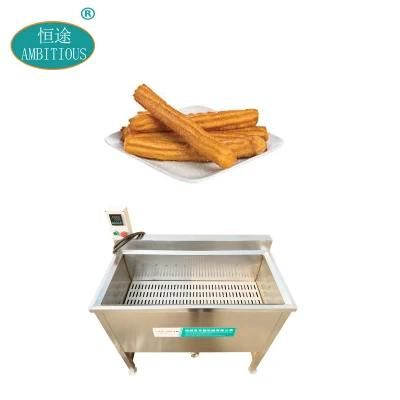 Batch Snack Fish Deep Frying Machine Water in Oil Fryer